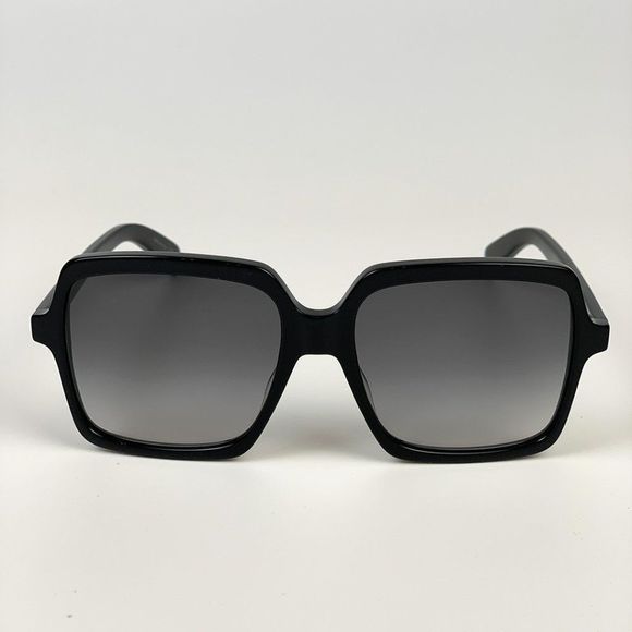 Saint Laurent SL174 001 Sunglasses Black Grey Square Gradient Oversized Women main image 8